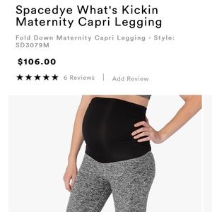 New Beyond Yoga maternity leggings